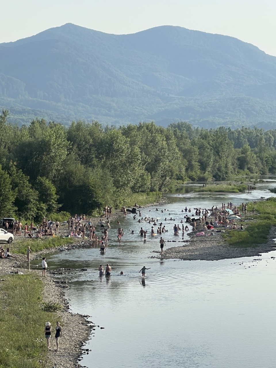 Топ 6 - Купало біля мосту на річці Теребля